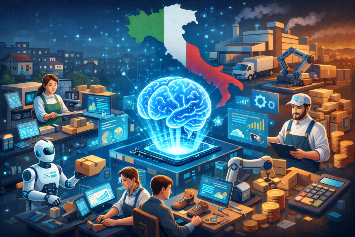 AI automation schema for Italian SMEs: automated workflows for sales, customer service and operations with measurable time savings