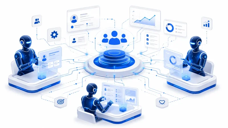 AI agentica nei CRM: Agentforce, Breeze e Odoo a confronto (2026)